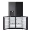 LG InstaView GMG960EVJE lodówka side-by-side Wolnostojąca 638 L Czarny