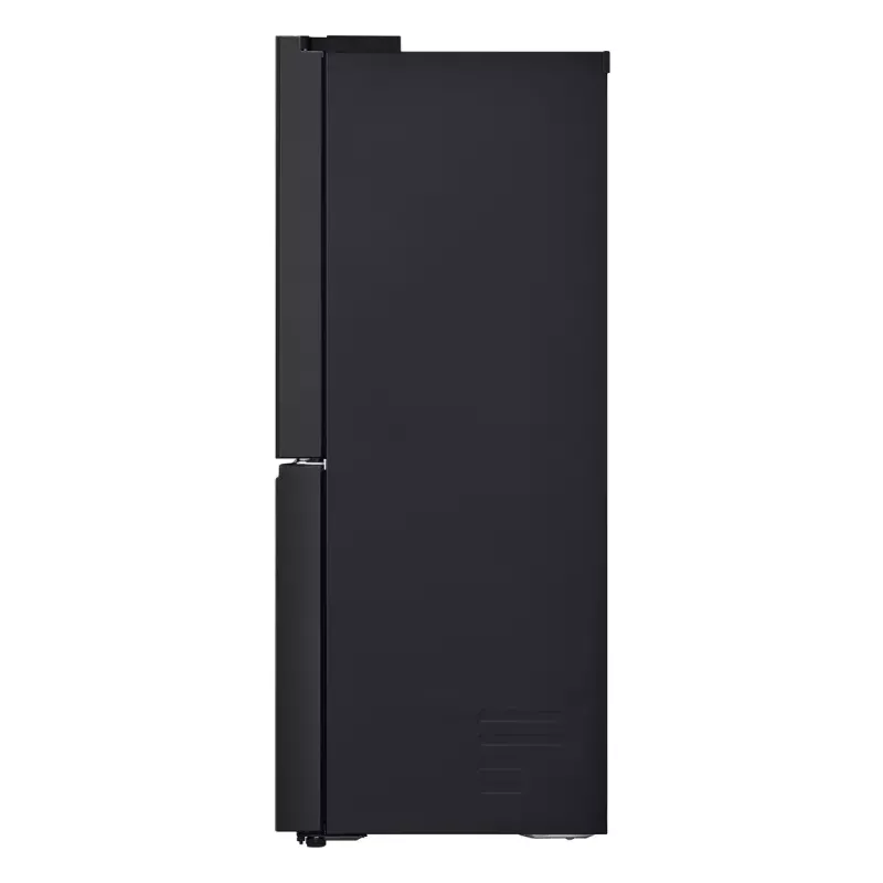 LG InstaView GMG960EVJE lodówka side-by-side Wolnostojąca 638 L Czarny