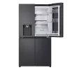 LG InstaView GMG960EVJE lodówka side-by-side Wolnostojąca 638 L Czarny
