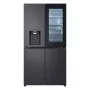 LG InstaView GMG960EVJE lodówka side-by-side Wolnostojąca 638 L Czarny