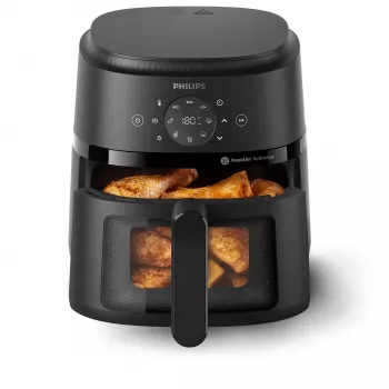 Philips 2000 series NA220/00 frytkownica Pojedyncza 4,2 l Wolnostojący 1500 W Frytkownica na gorące powietrze Czarny