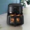 Philips 2000 series NA220/00 frytkownica Pojedyncza 4,2 l Wolnostojący 1500 W Frytkownica na gorące powietrze Czarny