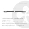 Przedłużacz USB-C 40Gbps 1 m — club 3d, USB C na USB C, czarny