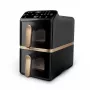 Philips 4000 series Dual Stack Airfryer Vertical Basket 10L Wolnostojąca 2750 W Frytkownica powietrzna Czarna