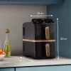 Philips 4000 series Dual Stack Airfryer Vertical Basket 10L Wolnostojąca 2750 W Frytkownica powietrzna Czarna