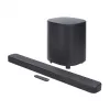 Soundbar JBL Bar 500MK2 czarny — 5.1 kanałów, 750 W, Dolby Atmos, bezprzewodowy i przewodowy, subwoofer w zestawie