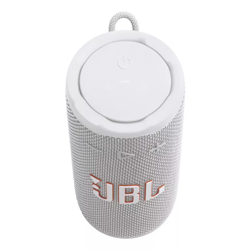 Mono głośnik przenośny JBL Grip Mono biały — 16 W RMS, Bluetooth, USB-C, wbudowana bateria