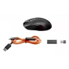 be quiet Dark Perk | Ergo mysz Gaming Praworęczna RF Wireless + USB Type-C Optyczny 32000 DPI
