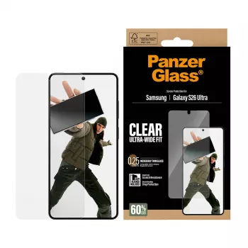 PanzerGlass ® Szkło ochronne Samsung Galaxy S26 Ultra | Ultra-Wide Fit z EasyAligner