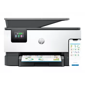 HP OfficeJet Pro 9122e Bezprzewodowa kolorowa drukarka wielofunkcyjna, Instant Ink; Druk dwustronny