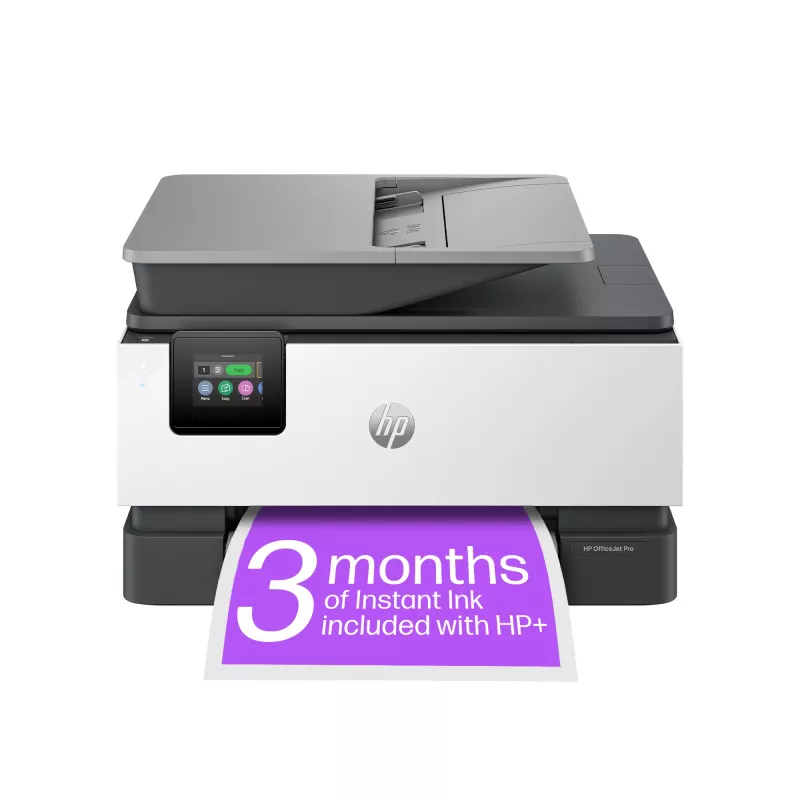 HP OfficeJet Pro 9122e Bezprzewodowa kolorowa drukarka wielofunkcyjna, Instant Ink; Druk dwustronny