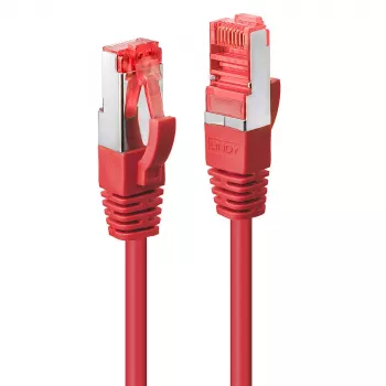 Lindy 47732 kabel sieciowy Czerwony 1 m Cat6 S/FTP (S-STP)