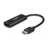 Konwerter Lindy HDMI 8K60 na DisplayPort 1.4, 0,157 m, HDMI Type A (Standard), DisplayPort, Męski, Żeński, Prosty