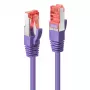 Lindy 47822 kabel sieciowy Purpurowy 1 m Cat6 S/FTP (S-STP)
