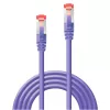 Lindy 47822 kabel sieciowy Purpurowy 1 m Cat6 S/FTP (S-STP)