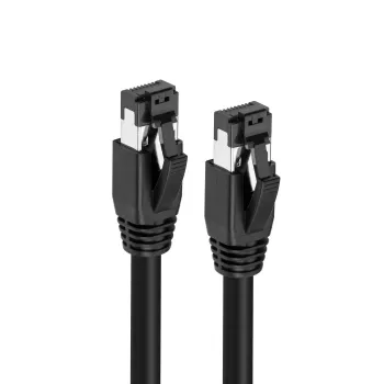 Kabel sieciowy Microconnect MC-SFTP8005S Czarny 0,5 m Cat8.1 S/FTP (S-STP)