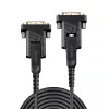 Lindy 40m Fibre Optic Hybrid Micro-HDMI 18G kabel with Detachable HDMI and DVI Connectors
