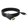 Kabel wideo adaptera VISION TC 2MDPHDMI8K/BL — 2 m DisplayPort na HDMI, 6 mm, Czarny
