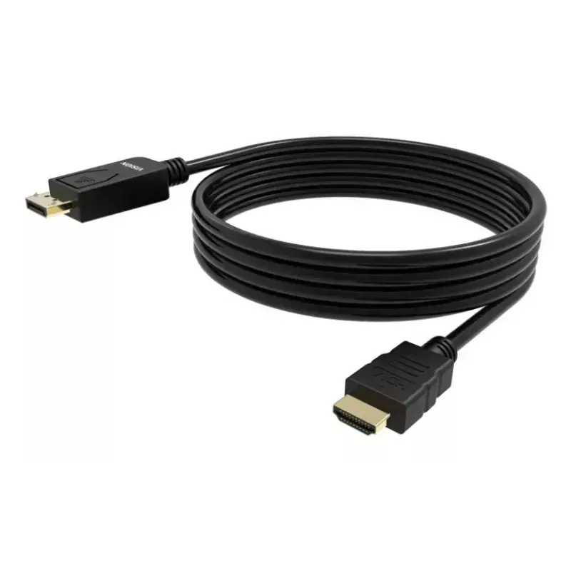 Kabel wideo adaptera VISION TC 2MDPHDMI8K/BL — 2 m DisplayPort na HDMI, 6 mm, Czarny