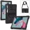 Etui na tablet eSTUFF do Lenovo Tab P11 Pro, poliwęglan, na ekran 29,2 cm (11,5 cala), 2 tryby podstawki, czarne
