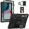 Etui na tablet eSTUFF do Lenovo Tab P11 Pro, poliwęglan, na ekran 29,2 cm (11,5 cala), 2 tryby podstawki, czarne