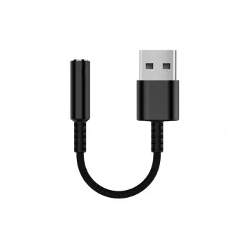 Equip 147945 kabel audio 0,15 m 3,5 mm USB Typ-A czarny