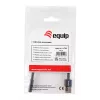 Equip 147945 kabel audio 0,15 m 3,5 mm USB Typ-A czarny