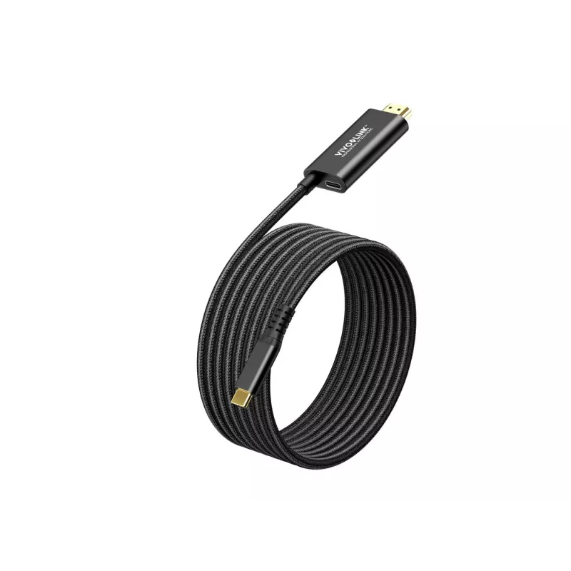 Kabel VivoLink USB-C na HDMI z zasilaniem 100 W, model PROUSBCHDMIMM2-CHARGE