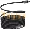 Kabel USB-C do USB-C VISION TC 1MUSBCMAG/BL — 1 m, USB 3.2 Gen 2 (3.1 Gen 2), czarny, styki niklowane
