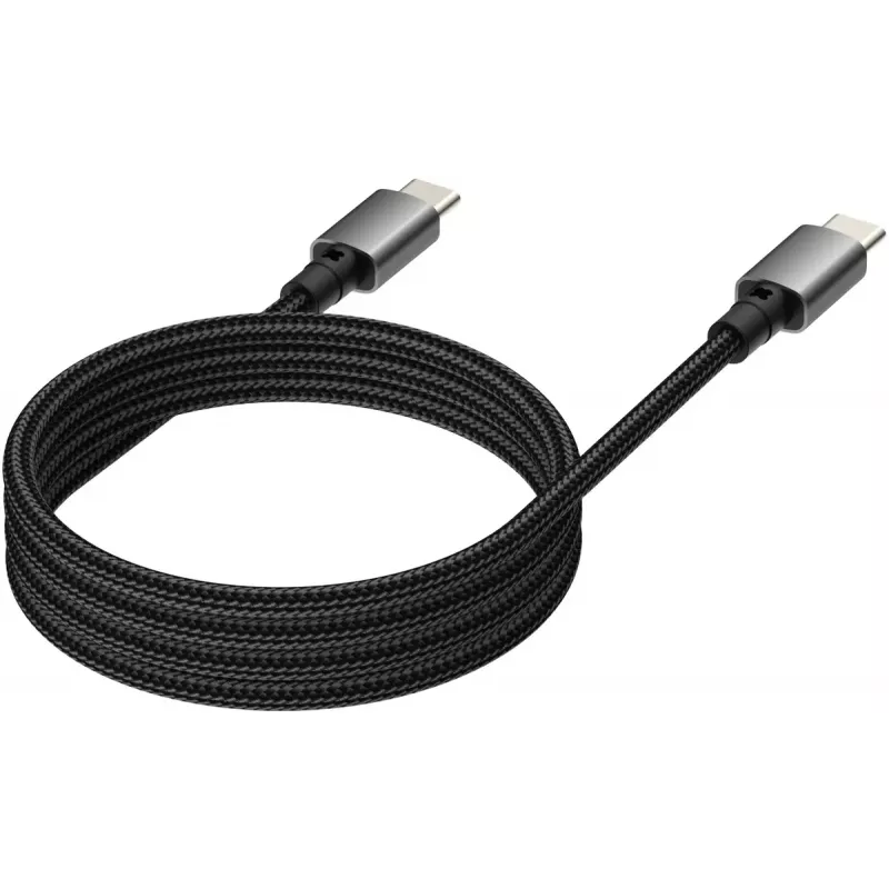 Kabel USB-C do USB-C VISION TC 1MUSBCMAG/BL — 1 m, USB 3.2 Gen 2 (3.1 Gen 2), czarny, styki niklowane