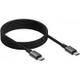 Kabel USB-C do USB-C VISION TC 1MUSBCMAG/BL — 1 m, USB 3.2 Gen 2 (3.1 Gen 2), czarny, styki niklowane