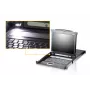 ATEN CL5708N konsola rackowa 48,3 cm (19 cali) 1280 x 1024 piksele Metal, Plastik Czarny 1U