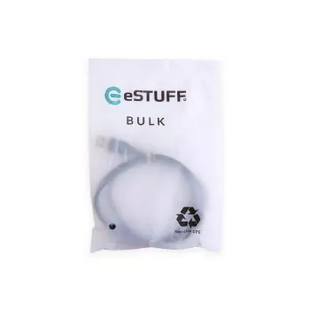 Kabel USB eSTUFF ES605180-BULK USB 2.0 1 m USB C USB A Czarny