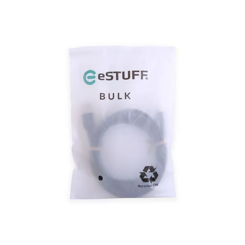 eSTUFF ES605280-BULK Kabel USB 2.0 2 m USB C Czarny