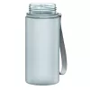 Hama 00181590 bidon Sport 500 ml Plastik, Silikon Niebieski, Przezroczysty