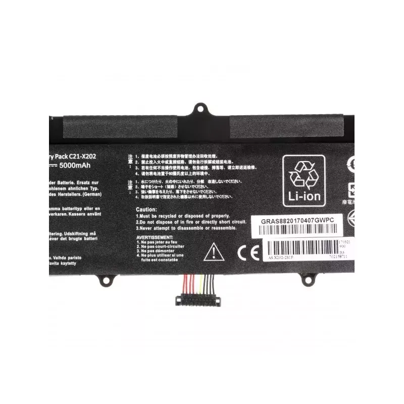 Bateria do laptopów ASUS Green Cell AS88 — kompatybilna z X201E, F201E, VivoBook F202E, Q200E, S200E, X202E