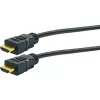 Kabel HDMI SCHWAIGER HDM100 013 — 10 m, HDMI typ A męski–męski, pozłacane styki, czarny