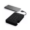 iStorage diskAshur² HDD 5TB Czarny | Bezpieczny przenośny dysk twardy | 256-bitowe szyfrowanie sprzętowe AES-XTS | Ochrona kodem PIN | Niezależny od systemu operacyjnego i platformy | Zgodny z TAA | Ochrona przed atakami siłowymi | Odporny na kurz/wodę