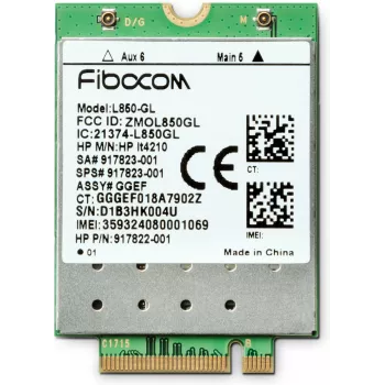 HP XMM™ 7360 LTE-Advance WWAN, 42 mm, 30 mm, 2.3 mm, 6.2 g