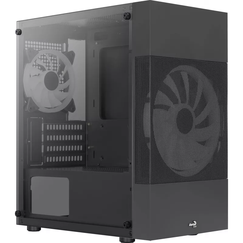 Obudowa PC Aerocool Atomic Lite Mini Tower Czarna