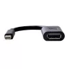 DELL 470-13627 adapter kabla wideo 0,203 m 20-pin DisplayPort FM Apple mini-DisplayPort M Czarny