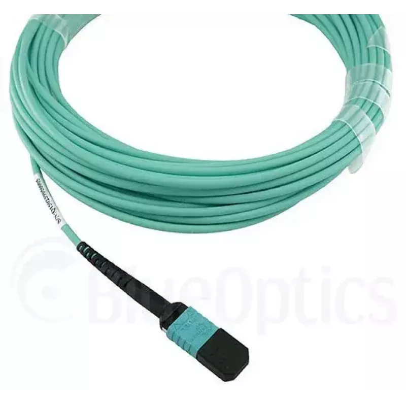 Światłowodowy kabel BlueOptics MTP-4LC-M10M 10 m OM3 MTP do 4×LC full duplex