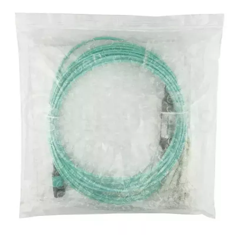 Światłowodowy kabel BlueOptics MTP-4LC-M10M 10 m OM3 MTP do 4×LC full duplex