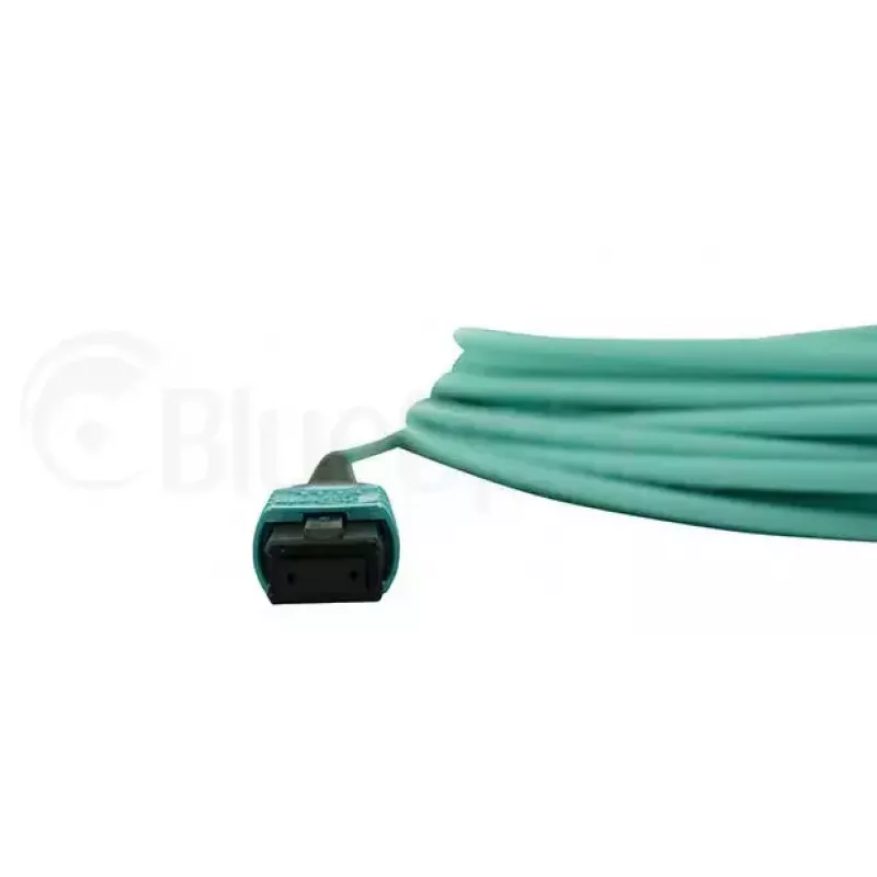 Kabel światłowodowy BlueOptics OCTCABLE10M-SR 10 m OM3 MPO na 4×LC Aqua