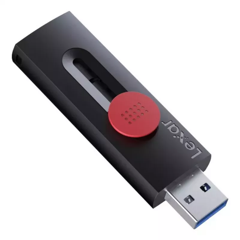 Pamięć USB Lexar JumpDrive D300 64 GB, USB Type-A i Type-C, USB 3.2 Gen 1, czarna
