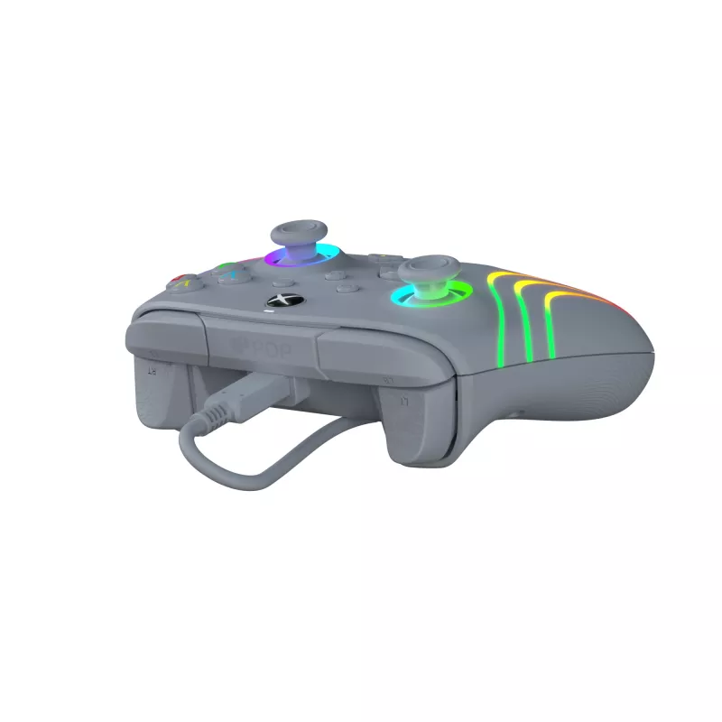 PDP Afterglow Wave szary USB Gamepad Analogue / Digital PC, Xbox One, Xbox Series S, Xbox Series X