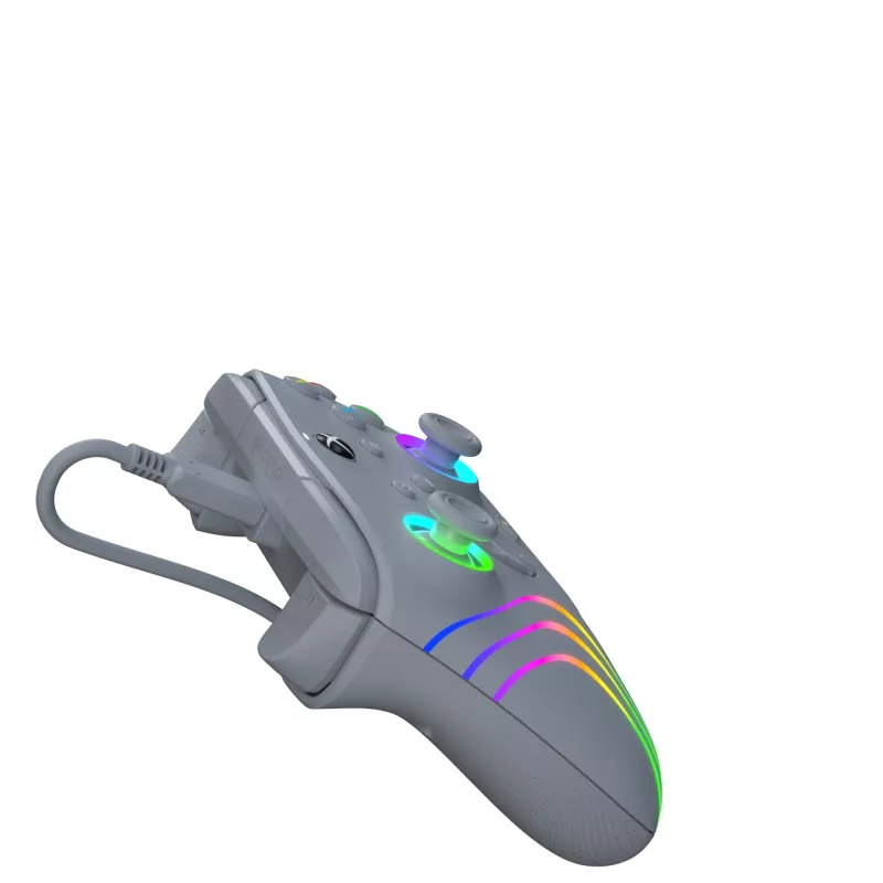 PDP Afterglow Wave szary USB Gamepad Analogue / Digital PC, Xbox One, Xbox Series S, Xbox Series X
