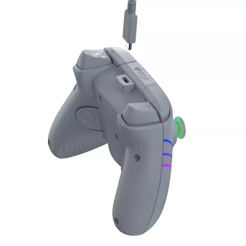 PDP Afterglow Wave szary USB Gamepad Analogue / Digital PC, Xbox One, Xbox Series S, Xbox Series X