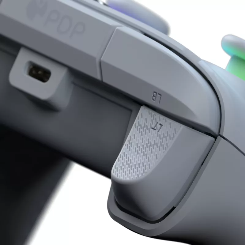 PDP Afterglow Wave szary USB Gamepad Analogue / Digital PC, Xbox One, Xbox Series S, Xbox Series X