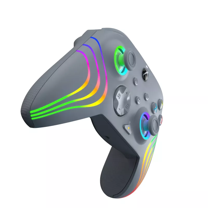 PDP Afterglow Wave szary USB Gamepad Analogue / Digital PC, Xbox One, Xbox Series S, Xbox Series X